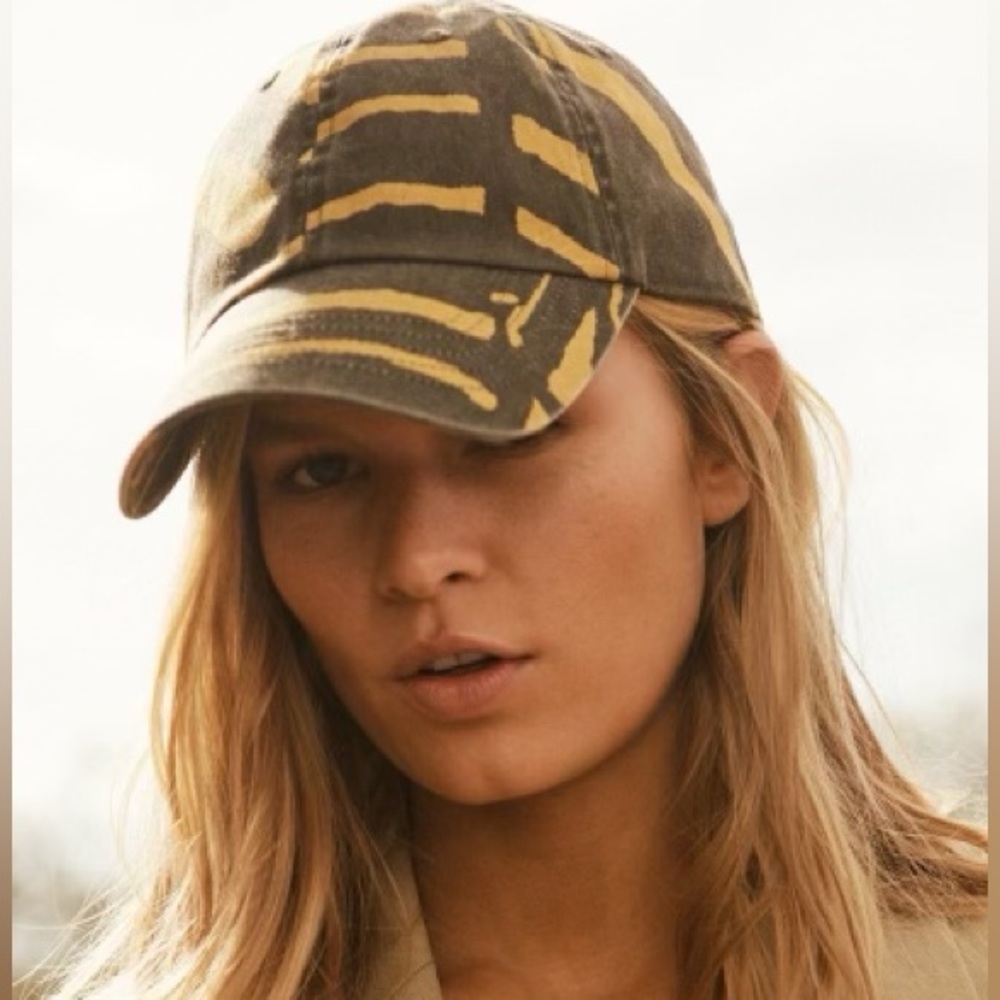 H&M Studio Collection Animal Print Cap